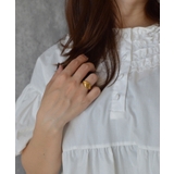 Petite Croissant Ring Stainless 316L | earyear | 詳細画像1 