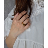 Cubic Luxe Ring Stainless 316L | earyear | 詳細画像1 