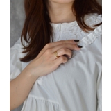 Twin Line Open Ring Stainless 316L | earyear | 詳細画像10 