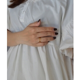 Twin Line Open Ring Stainless 316L | earyear | 詳細画像11 