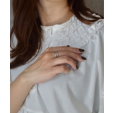 Twin Line Open Ring Stainless 316L | earyear | 詳細画像5 