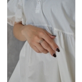 Twin Line Open Ring Stainless 316L | earyear | 詳細画像6 