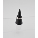 シルバー | Twin Line Open Ring Stainless 316L | earyear