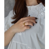 Ribbed Dome Ring Stainless 316L | earyear | 詳細画像2 