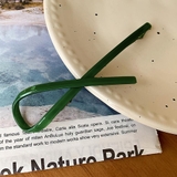 グリーン | ヘアクリップ【韓国ファッション】 | Girly Doll