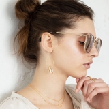 ツインシェルフープピアス【ニッケルフリー】 | enjoueel | 詳細画像1