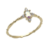 フォーインストーンピンキーリング | enjoueel | 詳細画像2