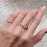 フォーインストーンピンキーリング | enjoueel | 詳細画像1