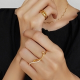 パウンド2連ピンキーリング | enjoueel | 詳細画像5