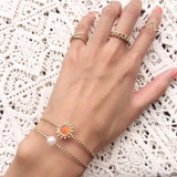 太陽パールブレスレット | enjoueel | 詳細画像10