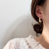 ドロップメタルフープピアス カーブ インパクト | FACION | 詳細画像6