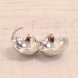 メタルラウンドボールワンタッチピアス 丸 球体 | FACION | 詳細画像3