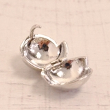 メタルラウンドボールワンタッチピアス 丸 球体 | FACION | 詳細画像4