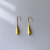 ゴールド | ドロップステンレスフックピアス  サージカルステンレス金属アレルギー | FACION