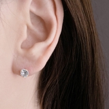 1粒キュービックジルコニアステンレスピアス SUS316Lアレルギーフリープチプ… | FACION | 詳細画像8 