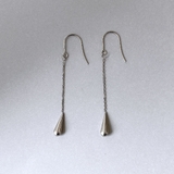 シルバー | ドロップステンレスアメリカンピアス サージカルステンレス金属アレルギー | FACION