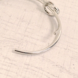 ノットリボンバングルブレスレット 結び目アシメデザイントレンドインスタ ブレス | FACION | 詳細画像3 