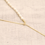 淡水パールスライドチェーンネックレス 真珠入学式卒業式結婚式 | FACION | 詳細画像4