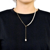 淡水パールスライドチェーンネックレス 真珠入学式卒業式結婚式 | FACION | 詳細画像6