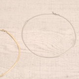 幅広スネークチェーンネックレス ゴールドシルバーパーティー結婚式オケージョン | FACION | 詳細画像1 