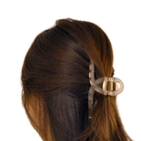 スモークカラーワイドバンスクリップ ヘアクリップ 髪留めバレッタ | FACION | 詳細画像3