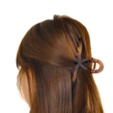 スモークカラーワイドバンスクリップ ヘアクリップ 髪留めバレッタ | FACION | 詳細画像4
