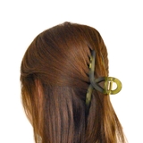 スモークカラーワイドバンスクリップ ヘアクリップ 髪留めバレッタ | FACION | 詳細画像5