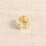 片耳用 パール&CZストーンイヤーカフ 軟骨ピアスノンホールピアスイヤリング | FACION | 詳細画像3