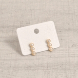 3pcsパールラインピアス パーティー結婚式二次会 | FACION | 詳細画像1