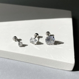 ステンレスCZボディピアス 軟骨ピアス 20G | FACION | 詳細画像2 