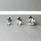 ステンレスCZボディピアス 軟骨ピアス 20G | FACION | 詳細画像4 