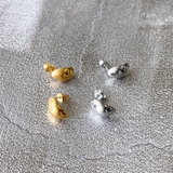 プランプビーンズステンレスピアス ドロップ 涙型 | FACION | 詳細画像3 