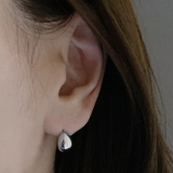 プランプビーンズステンレスピアス ドロップ 涙型 | FACION | 詳細画像6 