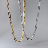 レオンチェーンステンレスネックレス サージカルステンレス チョーカー | FACION | 詳細画像2