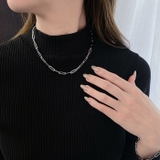 レオンチェーンステンレスネックレス サージカルステンレス チョーカー | FACION | 詳細画像9