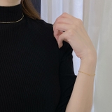 ステーションチェーンステンレスブレスレット サージカルステンレス | FACION | 詳細画像8