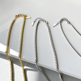 ベネチアンチェーンステンレスネックレス サージカルステンレス チョーカー男女兼用… | FACION | 詳細画像6 