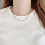 ベネチアンチェーンステンレスネックレス サージカルステンレス チョーカー男女兼用… | FACION | 詳細画像7 