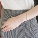 スネークチェーンステンレスブレスレット サージカルステンレス メタルシルバーゴー… | FACION | 詳細画像10 