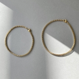 ベネチアンチェーンステンレスブレスレット サージカルステンレス シルバーゴールド… | FACION | 詳細画像3 