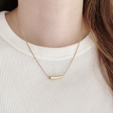 ドロップラインメタルステンレスネックレス ペンダントサージカルステンレスシルバー… | FACION | 詳細画像10 