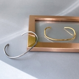 ニュアンスカーブラインステンレスブレスレット サージカルステンレス バングルシル… | FACION | 詳細画像2 