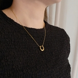 プランプ馬蹄メタルステンレスネックレス | FACION | 詳細画像12