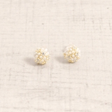 ラウンドミニパール&ストーンピアス プチプラシルバーゴールド | FACION | 詳細画像2