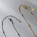 ニュアンスハートメタルステンレスネックレス ペンダントサージカルステンレス | FACION | 詳細画像5