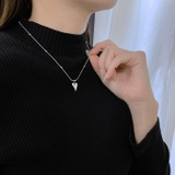 ニュアンスハートメタルステンレスネックレス ペンダントサージカルステンレス | FACION | 詳細画像9