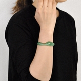 アクリルニュアンスバングルブレスレット 変形クリア透明インスタプチプラ ブレス | FACION | 詳細画像5