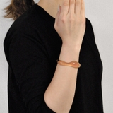 アクリルニュアンスバングルブレスレット 変形クリア透明インスタプチプラ ブレス | FACION | 詳細画像6