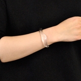 アクリルニュアンスバングルブレスレット 変形クリア透明インスタプチプラ ブレス | FACION | 詳細画像7