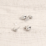 ビーンズメタル2WAYぶらピアス シルバーゴールドプチプラ小豆 | FACION | 詳細画像2 